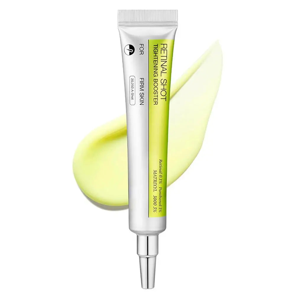 Retinol Serum: Nourishes, hydrates, and firms the skin; reduces fine lines and dark circles; minimizes pores; antioxidant and anti-aging.